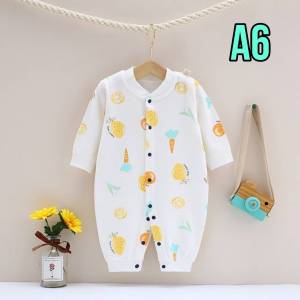 ชุดเด็กอ่อน ชุดนอนเด็กอ่อน บอดี้สูทเด็ก แบบขายาวแป๊กหน้า A เสื้อผ้าเด็กอ่อน ชุดเด็กแรกเกิด เสื้อผ้าเด็กแรกเกิด