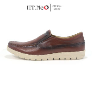Giày Tây Lười - Giày SLIP-ON Công Sở HT.NEO Da Thật Cao Cấp GT03