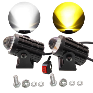 ⚡Mini Driving Headlight⚡Super Bright Mini Driving Light Set Universal Motorcycle LED motorcycle led headlight for motorcycle headlight bulb Motorcycle Headlight LED lights for Led Lights MINI SPOTLIGHT Headlight Assemblies & Parts