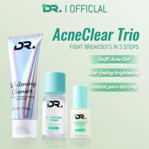 Dr. Jones AcneClear Trio 3-step acne treatment gentle pore-minimizing acne-prone Anti-Acne Oil-Control Pore Minimizing