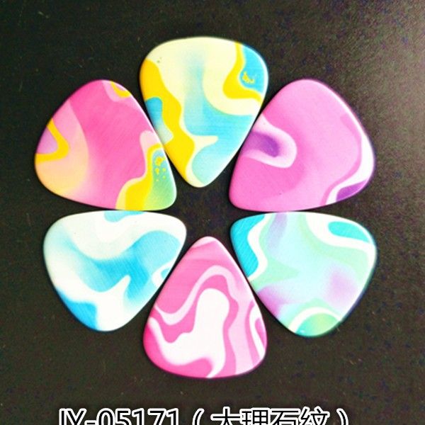 Personalized painted art guitar paddles with multiple patterns to ...
