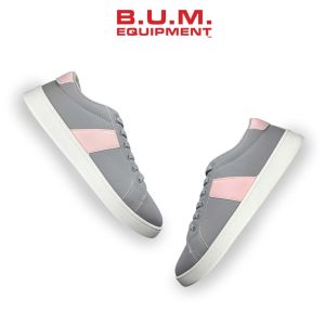 BUM Equipment Womens Shoe B69097 / B69098 (Black x Grey / Grey x Pink) Lightweight Sneakers / Kasut Sukan Perempuan