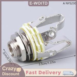 ซื้อ 1 ชิ้นลด 10 บาท REAN TRS สเตอริโอ6.35มม. แจ็คตัวเมีย3ขั้ว NYS230ช่องเสียบแผงเสียง1 4 TS แจ็คโมโน PCB NYS215ซ็อกเก็ต