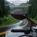 Street King Side Mirror V9  honda  YAMAHA For Motorcycle Explosion-Proof Anti Dazzling Lens UNIVERSAL. 
