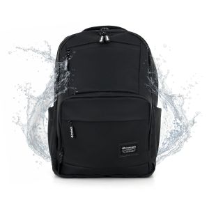 Tas Ransel Laptop Pria & Wanita Waterproof Kulit PU Outdoor & Sekolah 15" THOBACH