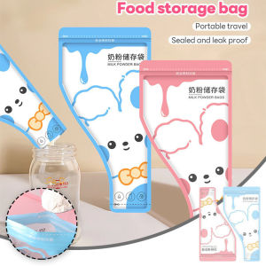 30pcs Baby Milk Powder Storage Bag Portable Disposable Milk Powder Pouch for Travel Outdoor