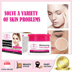 FAST DELIVERY!【AICHUN】Whitening Face Cream*Miracle Cream*Moisturizing*Strengthen The Skin Barrier*Specification：80ml*Bleaching Face*Powerful whitening freckle cream & Skincare & acne Dry skin & Oily skin &Dark skin & Slove a variety of skin problems