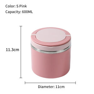 【Local Delivery】Stainless Steel Insulated Vacuum Bento Box Soup Jar Heat Preservation Lunch Food Warm Container School Picnic Camping Office Student
