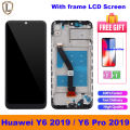 For Huawei Y6 2019/ Y6 Pro 2019/ Y6 Prime 2019 mrd lx2 LCD Screen and Digitizer Assembly + Frame Replacement for Huawei Y6 (2019)/Y6 Prime (2019)/Y6 Pro (2019) MRD-LX1F, MRD-LX1, MRD-LX3, MRD-LX1N+Tools. 