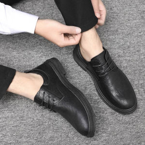 Free Shipping: Spring and Summer Men’s Casual Shoes Student-Style Men’s Leather Shoes Korean-Style Sneakers Trendy and Breathable Low-Top Shoes for Men.