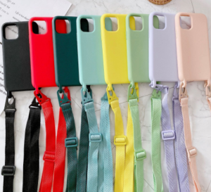 [Highquality & Topsale] Crossbody Sling Shoulder Strap Lanyard Full Protection Phone Case Cover For iPhone 15 14 13 12 Pro Max 11 XS MAX XR X 8 7 Plus