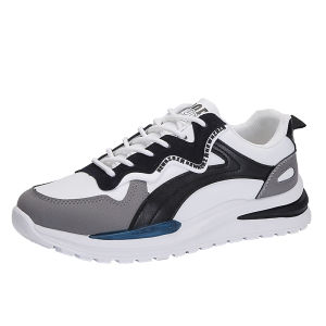 Sepatu Tali Pria Hijau Sepatu Sneakers Casual Sepatu Fashion Running Shoes Sepatu Kerja Olahraga Jogging Basket KSD105