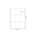 MKEB PP A4 Kpop Photocard Binder DIY Transparent Photo Album Refill Pages Stationery Multiple Pockets Card Stamp Die Jewelry Storage. 