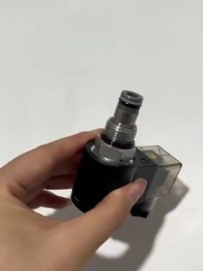 2 Position 2 Way Normally Closed DHF08-220H LSV08-2NCP-M SV08-20 Threaded Hydraulic Cartridge Pressure Relief Solenoid Valve