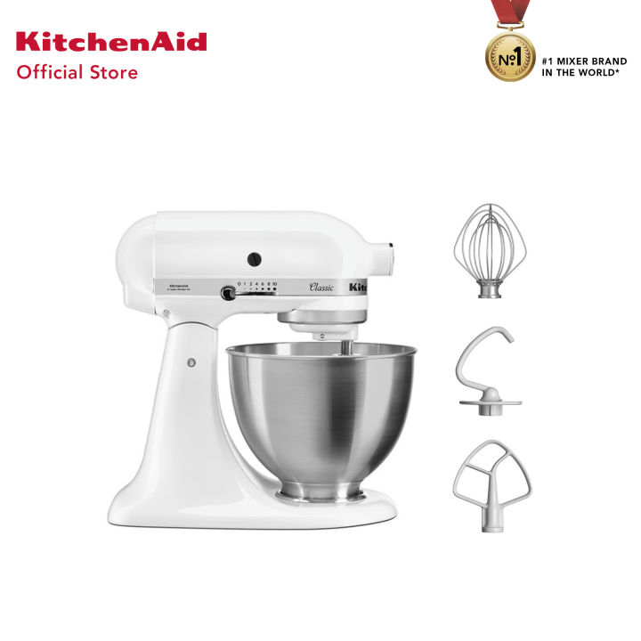 KitchenAid K45SS 4.3L Tilt Head Classic Stand Mixer Lazada Singapore