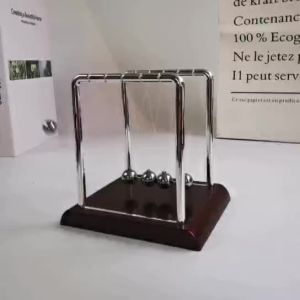 Desktop decoration Early Fun Development Educational Desk Toy Gift Newtons Cradle Steel Balance Ball Physics Science Pendulum