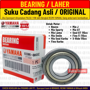 Laher Bearing Lahar Roda Belakang 6004 Mio Sporty Soul Karbu Smile J Soul GT Fino Xride 115 Original