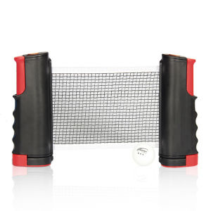 Retractable Ping Pong Net Table Tennis Net and Post Home Exercise Equipments for Table Tennis Enthusiast