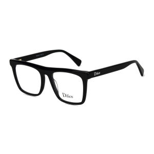Dilicn 1011 Rectangle Style Acetate Oversized Glasses Prescription Men Glasses Luxury Designer
