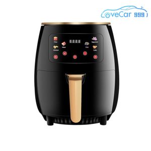 6L Family-Size Air Fryer with Digital Display Electric Oilless Cooker for Healthy Cooking