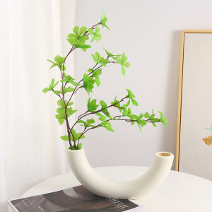 Plastic Irregular Vase Modern Style Flower Arrangement Vessel Plant Flowerpot Desktop Living Room Bouquet Indoor Decoration
