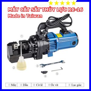 Máy cắt sắt thép thủy lực cầm tay RC16 - Bao khỏe bao bền - Made in Taiwan - Bảo hành Toàn Quốc 12 tháng
