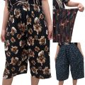 WOMEN CASUAL FLOWER PANT/SELUAR PENDEK/SELUAR BUNGA OFFER MURAH/COTTON/STRETCHABLE GOOD QUALITY READY STOCK. 