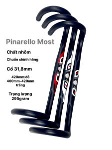 Ghi đông road xe cuộc Pinarello dòng Most Xylon chất nhôm hàng chuẩn chính hãng