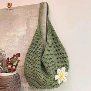 Women Woven Straw Shoulder Bag for Daily Use Elegant Handcrafted Clutch with Multiple Compartments[Ueb Shop]