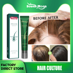 South Moon Hair Lotion Derma Scalp Hair Loss Triple Massager Roll Regrow Essence Ampoule Fast Hair Anti Preventing Hair Lose Damaged Repair Growing Dense Hair Growth Serum (20ml)
