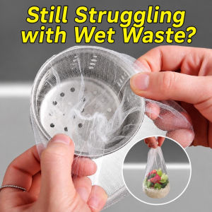 Disposable Sink Strainer Bags Kitchen Drain Filter Net Anti Clog Food Waste Catcher Easy Clean Mesh Garbage Trap