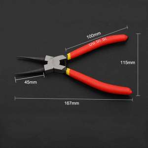 Ktools Circlip Pliers Multi-function Snap Ring Pliers Retaining Ring Pliers Inside Outside Brace 7 Inch