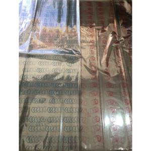 Plastik Parsel /Plastik bungkus Parcel/Parcel Bening Motif / Plastik untuk seserahan  souvernir