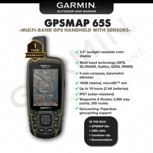 Garmin GPSMAP 65s Multi-BandSEA - Handheld GPS