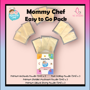 Mommy Chef Natural Baby Food Powder | Omega-3 Calcium Iron Zinc Vitamin D