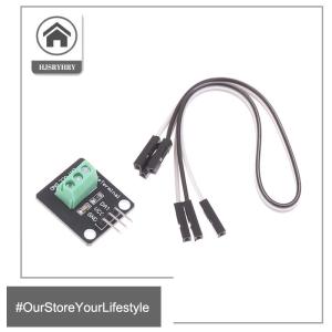 🎄【Special price】HITN โมดูลเซ็นเซอร์อุณหภูมิ DS18B20กันน้ำสายเซนเซอร์ดิจิตอลสแตนเลสเทอร์มินัลอะแดปเตอร์สำหรับ Arduino