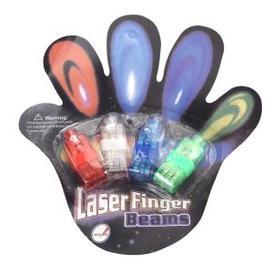 4 Pcs/set LED Flash Finger Light kid Laser Beam Toys Finger Light Toy for Boys Girls