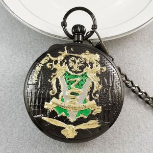 Harry Potter music box pocket watch Slytherin Golden Snitch music box mens birthday gift Childrens Day gift