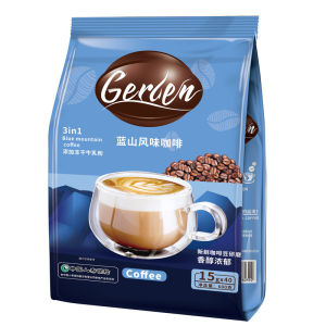 Blue Mountain Coffee 3-in-1 Instant Coffee Powder