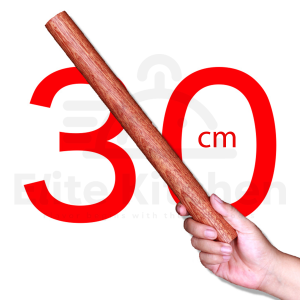 Elite Kitchen - Ebony Wood Rolling Pin Baking Tool Wooden Rolling Pin Pastry Cake Dough Flour Roller Dumpling Making