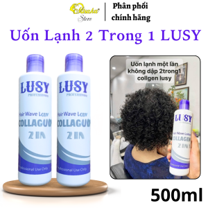 Uốn lạnh Lusy Collagen 2 in 1  Không cần dập - 500ml