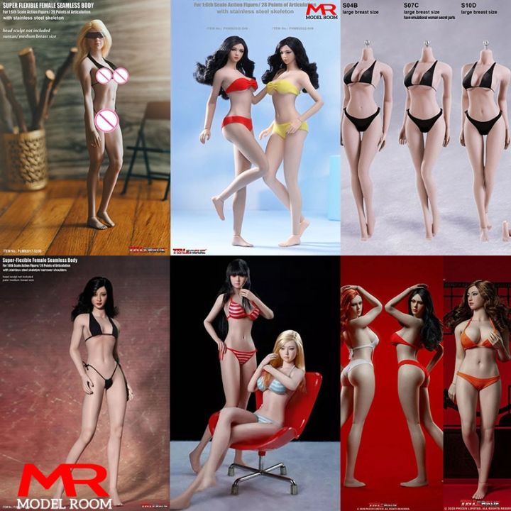 TBLeague PHMB2019 S32A 1/6 scale Female Seamless Body Pale Skin & Medium  Breast