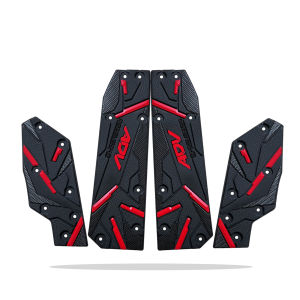 Karpet Motor Honda ADV Pijakan Kaki Bahan Karet Premium Tebal Kuat Dan Lentur Sporty Aksesoris Motor