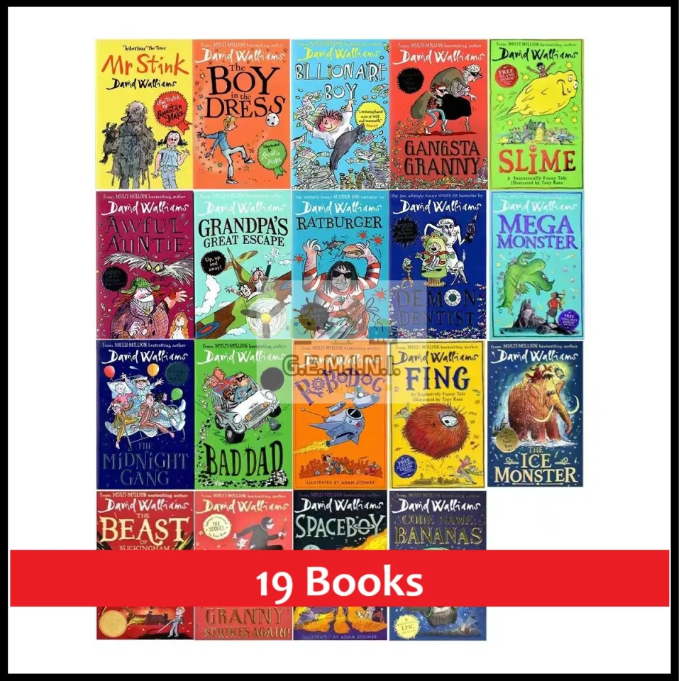 19 Books - The World of David Walliams - David Williams