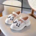 Giày Búp Bê Bé Gái Vintage, Giày Công Chúa Thời Trang Anh Quốc Cao Cấp Đính Nơ Da 822 Size 26-37. 