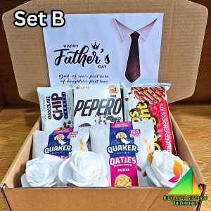 ✨Pure White Fathers Day Gift Set Elagant Treat for Men Male Dad Daddy Tatay Giftbox Ideas