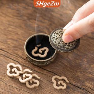 [COD] SHgeZm 42 cái bộ nhỏ xiangyun stickless bột đĩa hương thơm Trung Quốc hương thơm trong nhà hương thơm dai dẳng gỗ đàn hương Trầm Hương
