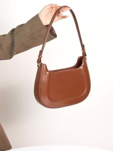 Da Thật 2026 Túi yên ngựa nữ phong cách retro xuân hè đeo vai/đeo chéo màu đỏ túi cưới quà tặng bạn gái dùng hàng ngày.