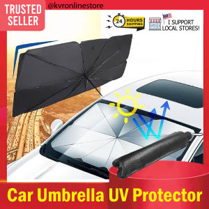 Foldable Car Umbrella Sun Shade UV Interior Windshield Front Window Cover Visor / Payung Kereta