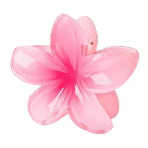 Tóc nhiều màu Kẹp tóc răng cưa với họa tiết hoa mạnh mẽ Clasp Thiết kế kẹp tóc cho ponytails updos và một nửa lên phong cách